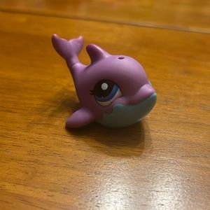 AUTHENTIC Littlest Pet Shop 2009 Dolphin Fish